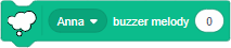 block buzzer melody