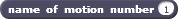 block get motion name