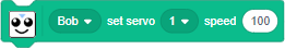 block servo speed