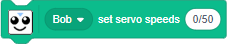 block servo speeds