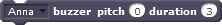 block buzzer pitch