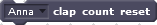 block clap count reset