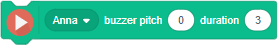 block buzzer pitch
