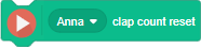 block clap count reset
